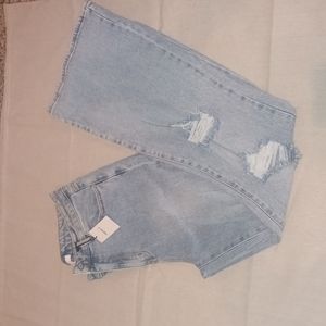 Forever 21 ripped flared jeans size 29